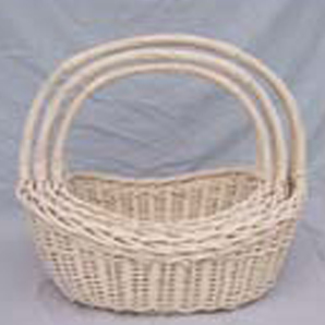 willow handled basket