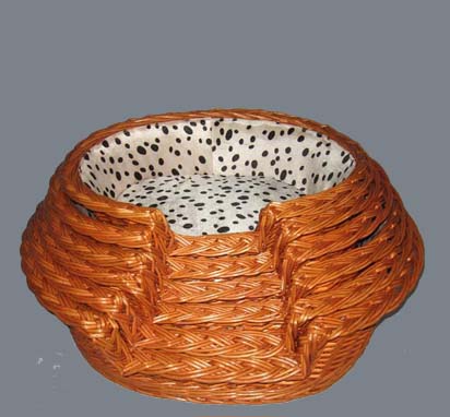 S/6 Willow Pet Basket