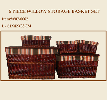 Set of 5 Storage Chest Set