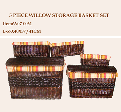 Set of 5 Storage Chest Set