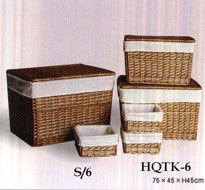 Set of 6 Storage Chest Set