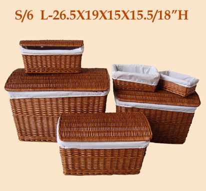 Set of 6 Storage Chest Set