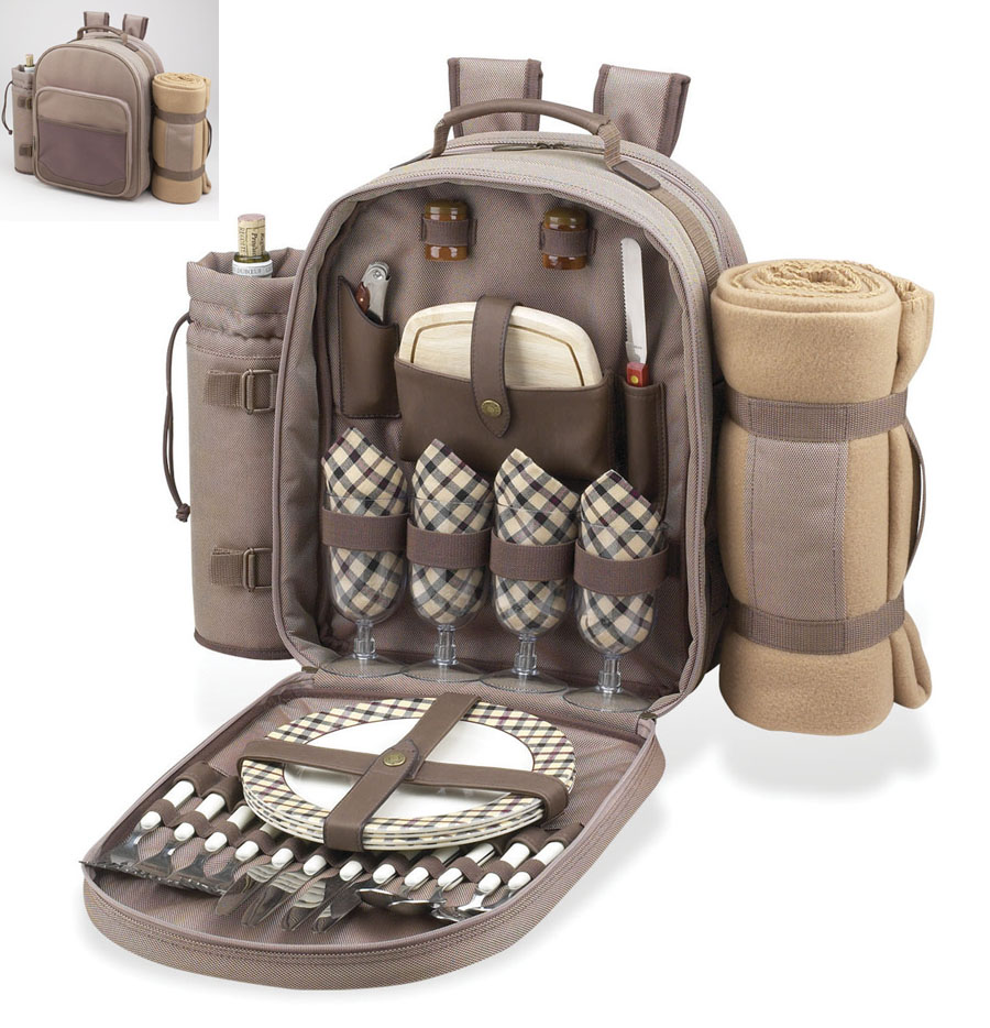 Picnic Backpack for 4 persons