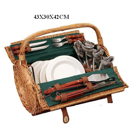 BBQ Basket with 3 pcs tool set