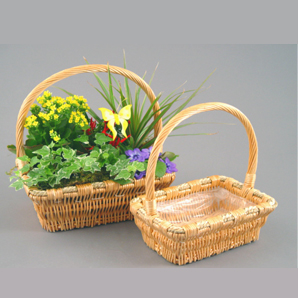 Willow handled basket