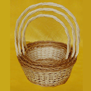 Willow handled basket