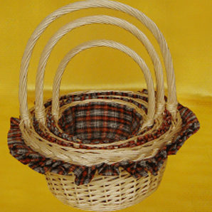 Willow handled basket