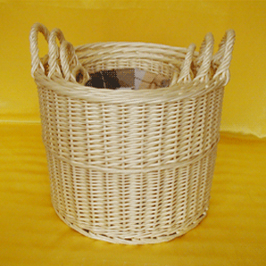 Willow Log Basket