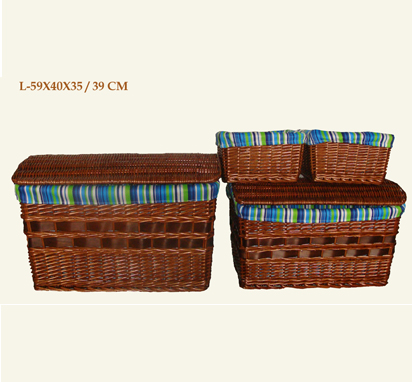 Willow Storage Chest Set