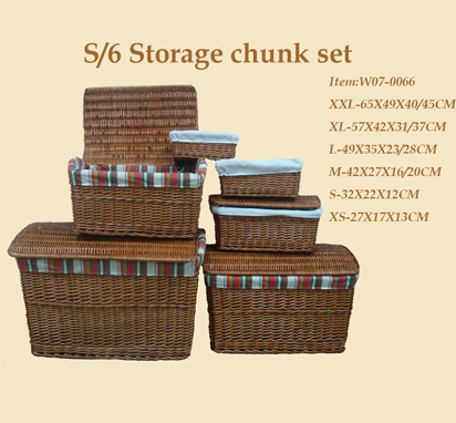 Willow Storage Chest Set