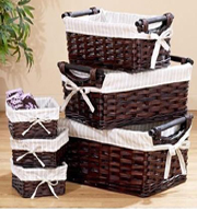 Our Storage Baskets are made of fine willow material